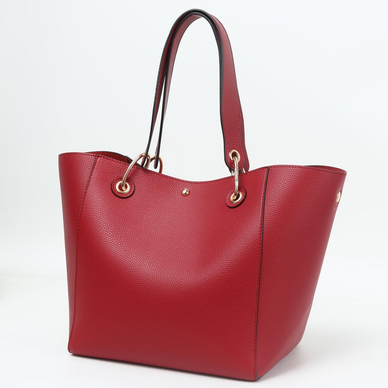 sqlp Large Work Tote Bag for Women Designer Purses and Handbags Big Bucket bags Ladies Travel Crossbody Purse Red - Image 3